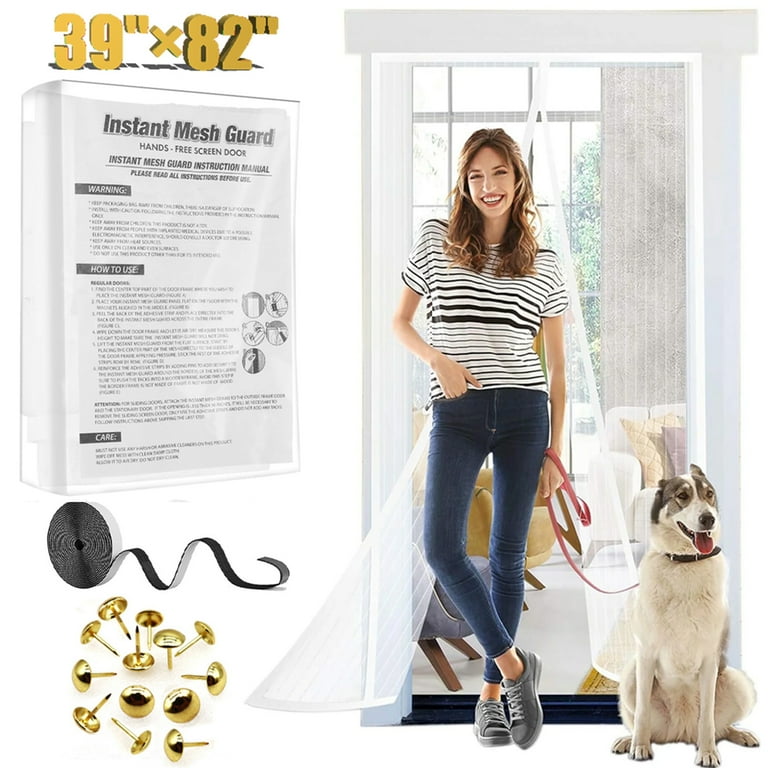 Instant Mesh Guard Magnetic Screen Door 39 Instant Mesh Guard Magnetic Screen Door 39