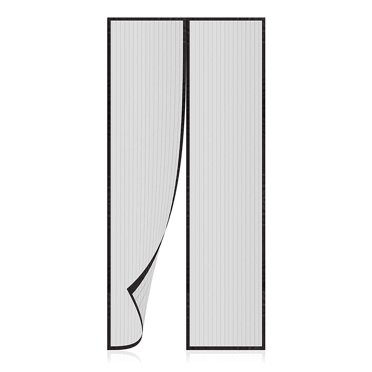 Magnetic Screen Door For Door Size 38" X 82" - Fiberglass Mesh, Hands-Free, Pet & Kid Friendly