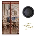 thumbnail image 1 of Magnetic Screen Door -Keep Bugs Out,Self Sealing Door Screen Magnetic Closure - Pet and Kid Friendly(Pfauenschwanz) - 90*210cm, 1 of 6