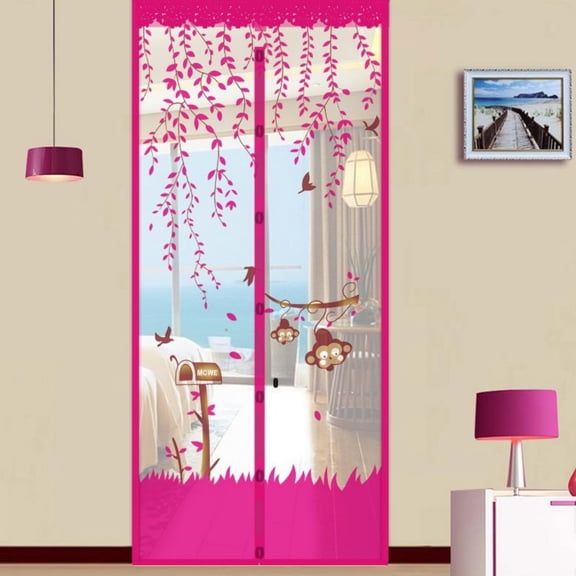 Lekou Magnetic Screen Door with Hook, Self Sealing, Heavy Duty, Hands ...