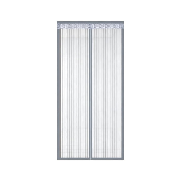Magnetic Screen Door - Self Sealing, Heavy Duty, Hands Free Mesh Partition Keeps Bugs Out - Pet and Kid Friendly - Patent Pending Keep Open Feature
