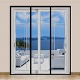 Screen Door for French Door (72"Wx80"L) Glass Sliding Screen