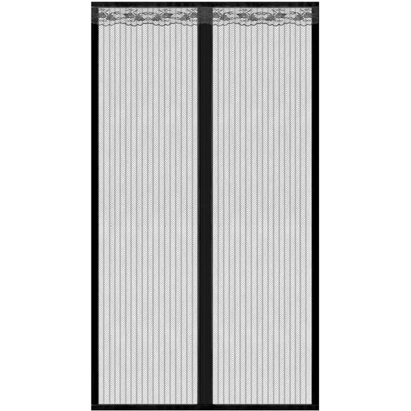 Magnetic Screen Door with Insect and Mosquito Net Protection for Doors, Size 31.50''x82.68'' (80x210cm)