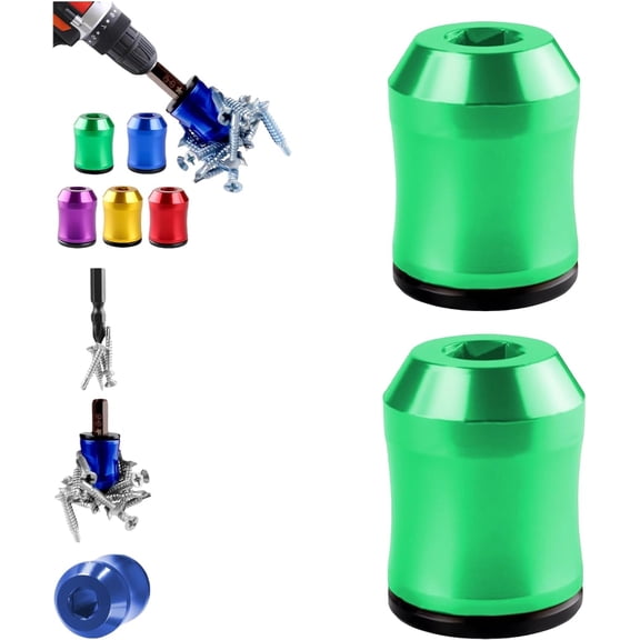 Hexagonal Magnet Magnetic Screw Holder Ring, Bit Magnetizer for Drill, Screwdriver ...