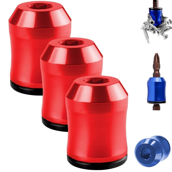 Magnetic Screw Holder, Universal Bit Magnetizer Ring for Screwdrivers & Drill Bits