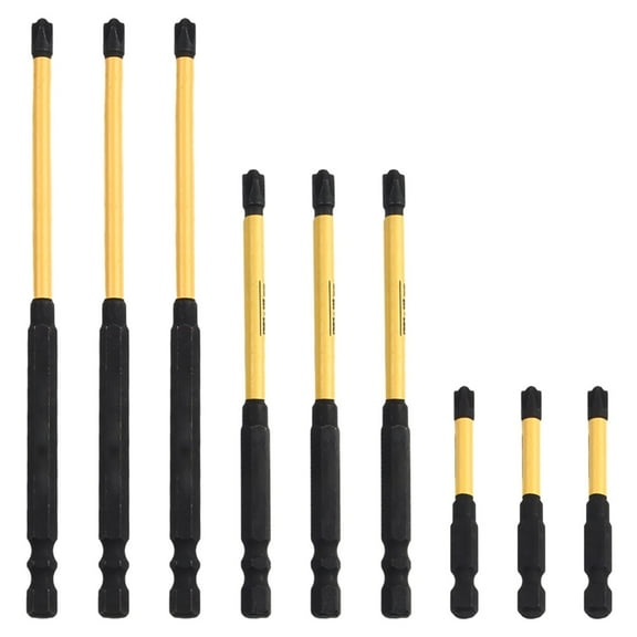 Magnetic Screwdriver Bit Nutdrivers FPH2 FPH2 65 110/150mm Electrician Special HRC60 Hardness Cross Impact Screwdriver Bits Too