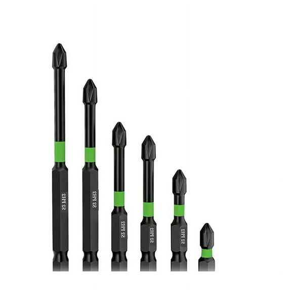 Magnetic Screwdriver Bit Set PH2 Bits S2 Impact Magnetic Strong ...