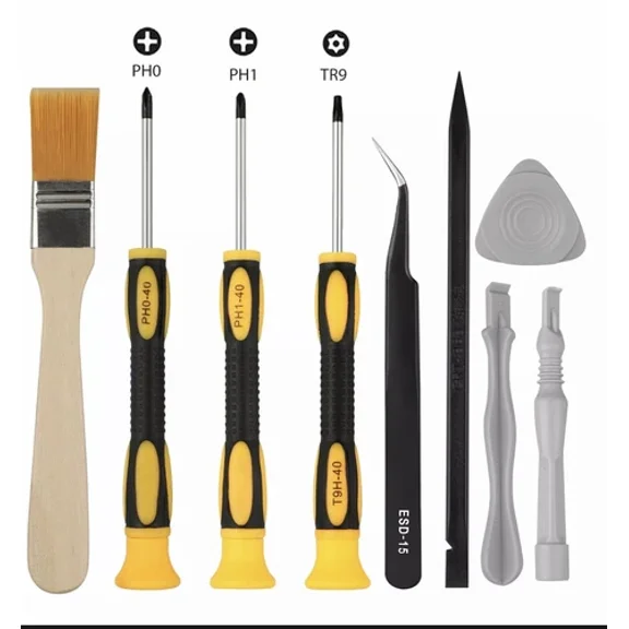 Magnetic Screwdriver Opening Repair Cleaning Tool Kit For Ps4 Xbox Controller Us