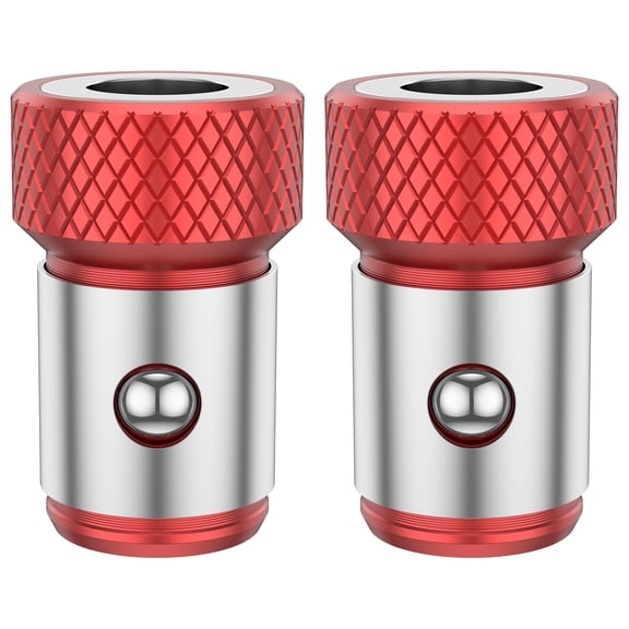 Magnetic Screwdriver Ring Instant Magnetizer Stainless Steel Anti-Slip Strong Magnetic Effect for Screwing