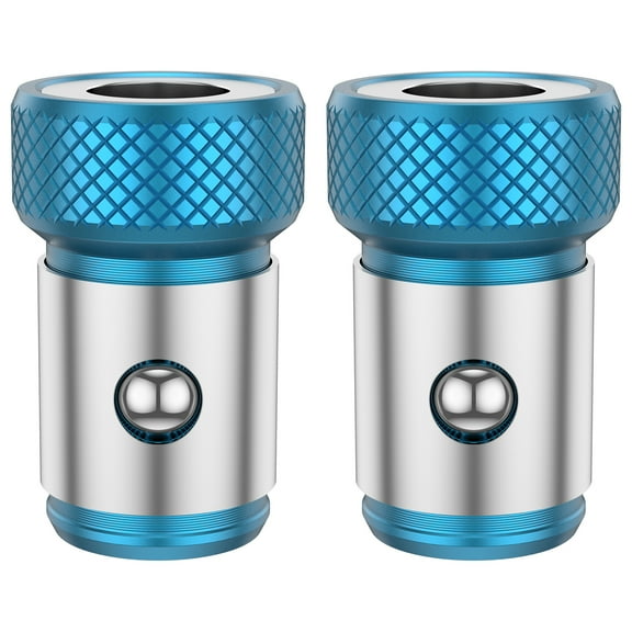 Magnetic Screwdriver Ring Instant Magnetizer Stainless Steel Anti-Slip Strong Magnetic Effect for Screwing