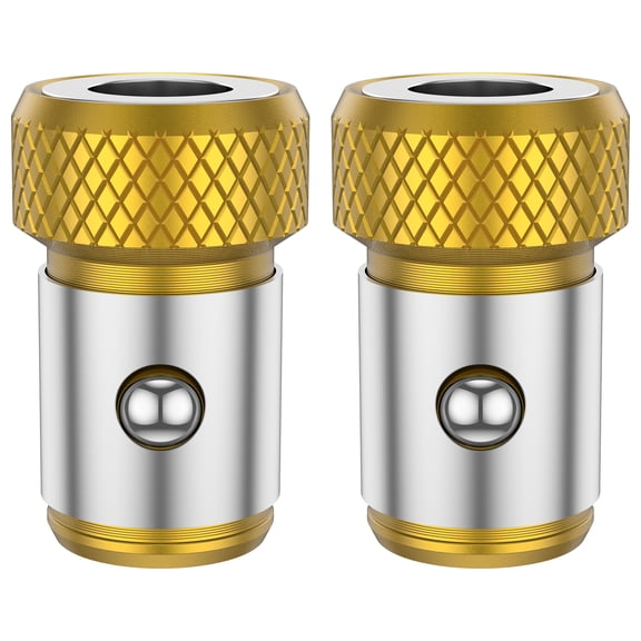 Magnetic Screwdriver Ring Instant Magnetizer Stainless Steel Anti-Slip Strong Magnetic Effect for Screwing