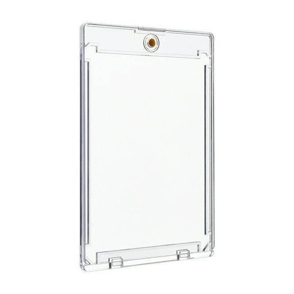 Magnetic Seal Trading Card Storage Case Clear Display Holder Dustproof Moisture Resistant For Gaming Card Collector
