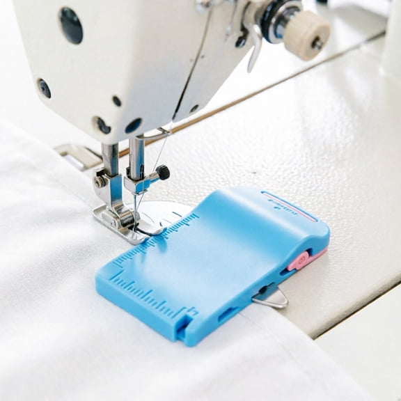 Magnetic Seam Guide Cozival 2026 Magnetic Seam Guide for Sewing Machine - Multifunctional Edge & Seam Guide with Scale Marking - for Precise Straight Stitching, Sewing Machine Accessory, Blue
