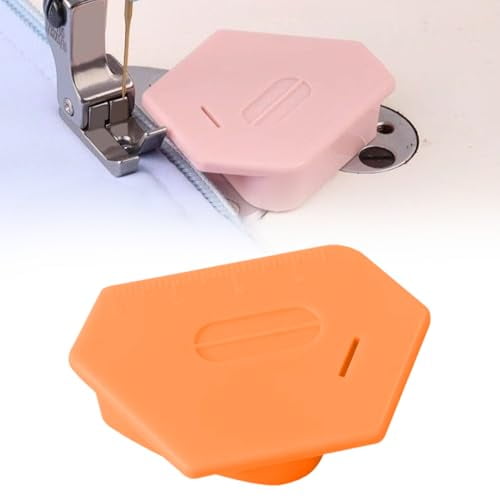 Seam Ripper 3 Pcs Magnetic For Sewing Machine, Polygonal Hemmer Guide With Scale, Magnetic Sewing Guide Multifunctional Sewing Machine Accessories And Sewing Supplies(A Seam Guide