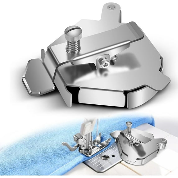 Magnetic Seam Guide for Sewing Machine, Heavy Duty 3X Stronger Magnet Universal Fit for Metal Machines, Quilting & Straight Stitch and Rounded Hem Tool