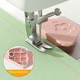 thumbnail image 1 of Magnetic Seam Guide for Sewing Machine, Multifunctional Polygonal Hemmer Guide with Scale, Universal Sewing Quilting Supplies Accessories Tools, 2.36x1.57", 1 of 8