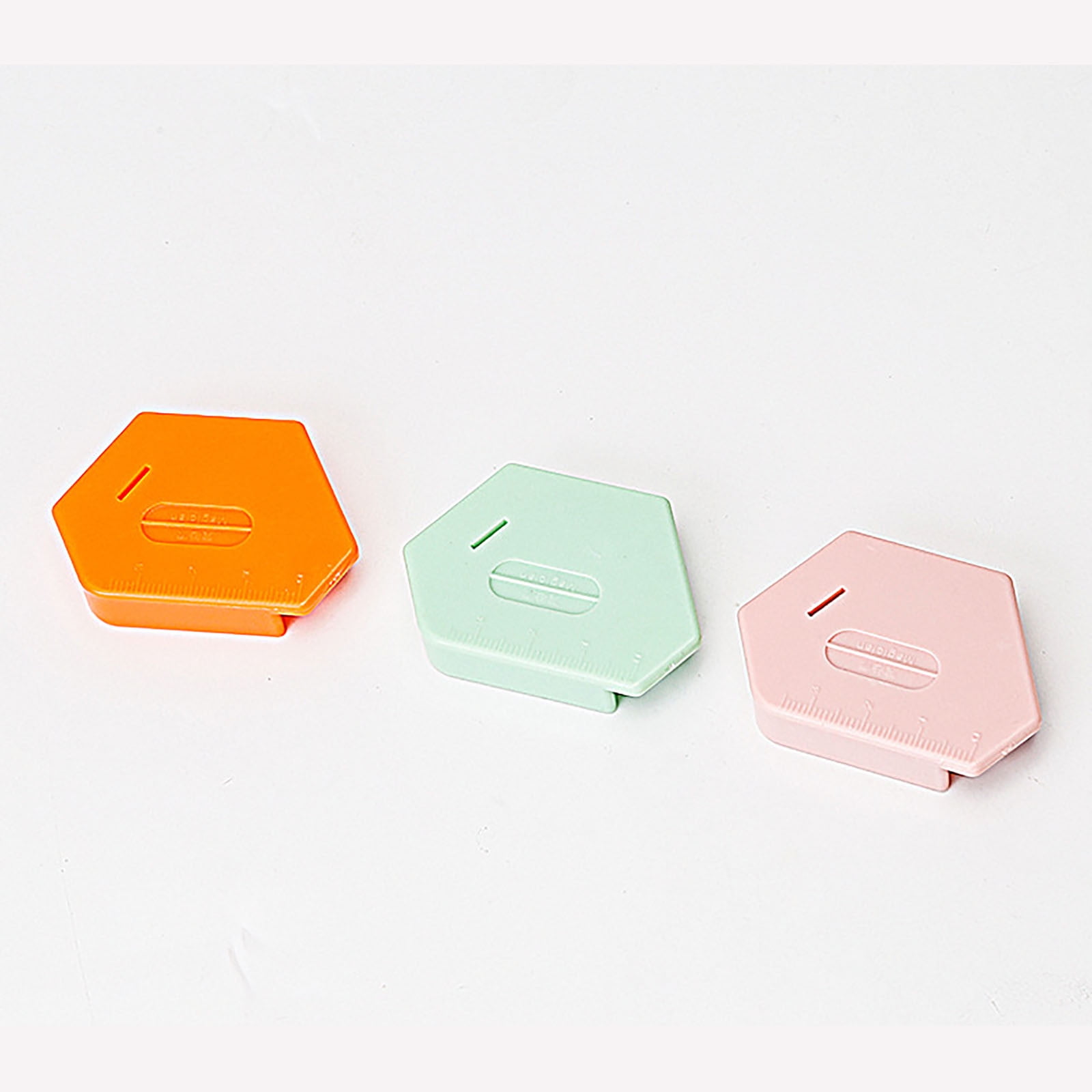 Seam Ripper 3 Pcs Magnetic For Sewing Machine, Polygonal Hemmer Guide With Scale, Magnetic Sewing Guide Multifunctional Sewing Machine Accessories And Sewing Supplies(A Seam Guide