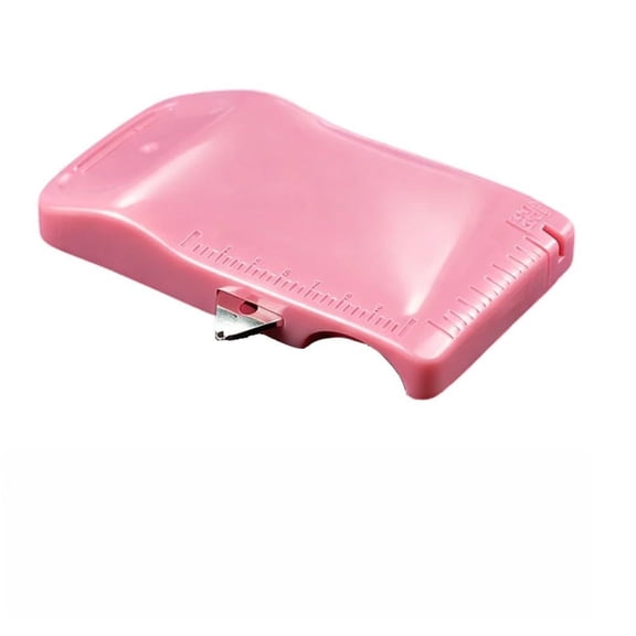 Magnetic Seam Guide for Sewing Machine Universal Hemmer Guide with Scale and Seam-Ripper for Precise-Stitching DIY Quilting Supplies Perfect for Easter Crafts and Gifts, Pink