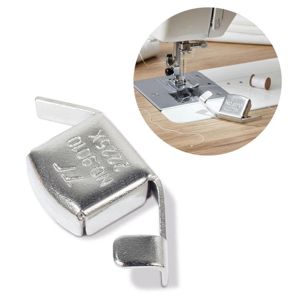 Magnetic Seam Guide for Sewing Machine, Straight & Circle Stitch Aid for Beginners, Silver