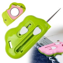 Magnetic Seam Guide for Sewing Machine with Seam Rippers & Needle Threader, 3-in-1 Multifunctional Magnetic Sewing Guide Hemmer with Scale