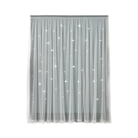 Magnetic Self-Adhesive Curtains Window Curtain Door Curtain for Balcony Living Room 0.7*1Meter