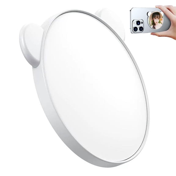 Magnetic Selfie Mirror for iPhone, Universal Phone Camera Rear View Mirror for Selfies Vlog Content Creator