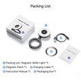 thumbnail image 1 of Magnetic Selfie Ring Light Smartphone Magnetic Fill Light Mini Pocket Selfie Light for iPhone for Xiaomi HUAWEI for Samsung 2500K-9000K (Magnetic Light), 1 of 7