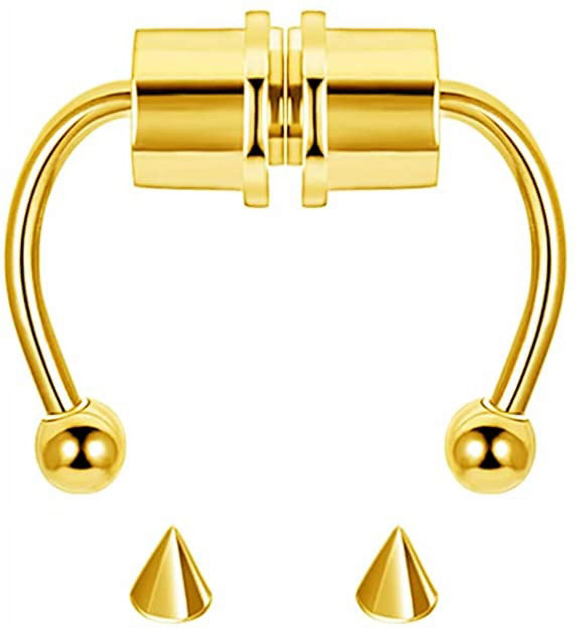 Septum Fakes Nose Rings Horseshoe Nose Rings Hoops 316L