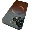 thumbnail image 1 of Magnetic Series Designed for iPhone Case,[Compatible with MagSafe][Military Drop&Camera Lens Protection],Gradient Pattern Liquid Silicone Soft Shockproof Cover (Black,iPhone 11 Pro Max), 1 of 7