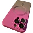 thumbnail image 1 of Magnetic Series Designed for iPhone Case,[Compatible with MagSafe][Military Drop&Camera Lens Protection],Gradient Pattern Liquid Silicone Soft Shockproof Cover (Purple,iPhone 11 Pro Max), 1 of 6