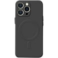 thumbnail image 1 of Magnetic Series Designed for iPhone Case,[Compatible with MagSafe][Military Drop&Camera Lens Protection],Liquid Silicone Soft Microfiber Lining Shockproof Cover (Black,iPhone 12 Pro), 1 of 6