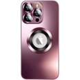 thumbnail image 1 of Magnetic Series Designed for iPhone Case,[Compatible with MagSafe][Military Drop & Camera Lens Protection],Luxury Logo View Matte Shockproof Cover (Wine Red,iPhone 13), 1 of 6