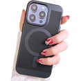 thumbnail image 1 of Magnetic Series Designed for iPhone Case[Compatible with MagSafe] Military Drop&Camera Lens Protection Matte Ultra Thin Heat Dissipation Hard Shockproof Cover (Black,iPhone 15 Plus), 1 of 7