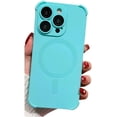 thumbnail image 1 of Magnetic Series Designed for iPhone Case,[Compatible with MagSafe][Military Drop][Four Corner & Camera Lens Protection],Liquid Silicone Anti-Slip Shockproof Cover (Blue,iPhone 13 Pro), 1 of 6