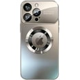 thumbnail image 1 of Magnetic Series Designed for iPhone Case[Compatible with MagSafe][Military Drop&Full Camera Lens Protection] Large Window Logo View Dust-Proof Matte Shockproof Cover (Silver,iPhone 13 Pro), 1 of 6