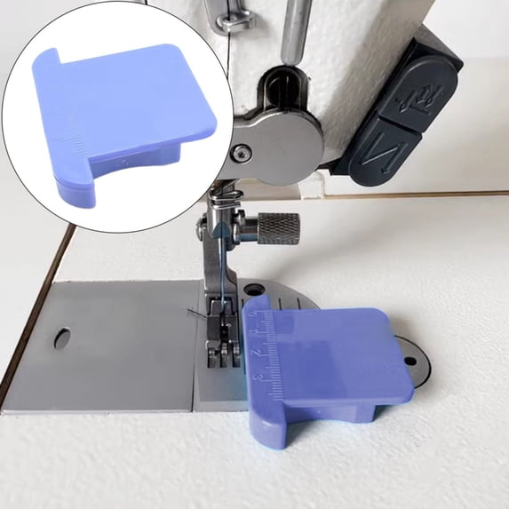 Magnetic Sewing Guide for Sewing Machine, Magnetic Seam Guide Ruler, Strong Magnet Fabric Edge Guide, Durable Sewing Seam Allowance Guide Tool, Portable Sewing Accessory for DIY Craft Projects