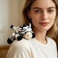 thumbnail image 1 of Magnetic Shoulder Plush Toy, Soft Flock Stuffed Animal Perch Companion, Cute Desk Buddy for Kids Adults, Anxiety Relief Gift (5.12x4.33x1.97in), 1 of 7