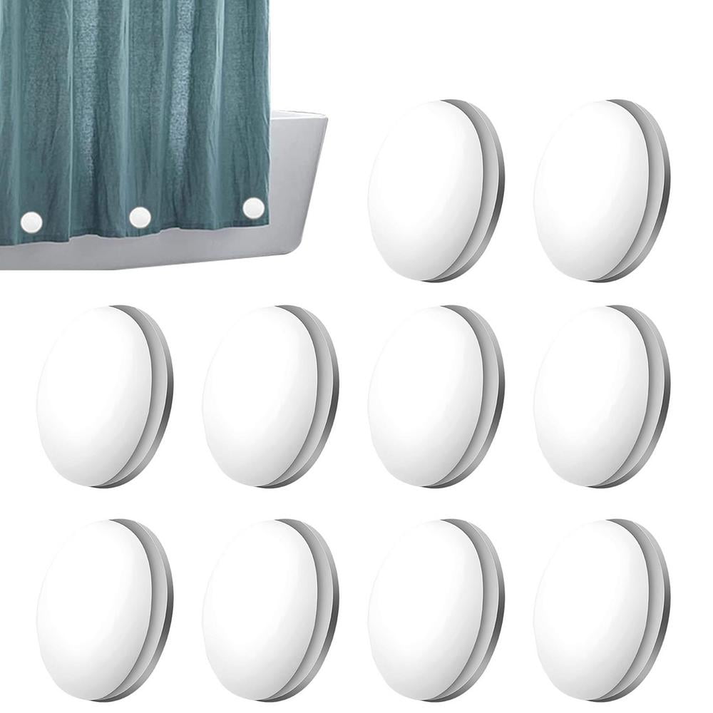 Shower Curtain Weights, Trianu Shower Liner Weights, 10 Pcs
