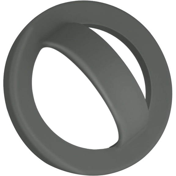 Magnetic Silicone Ring Grip Phone Holder, Rotating Finger Loop Ring Grip Holder, Soft and Portable, Strong Magnetic Attraction, Compatible with Magsafe Phone Case (Grey)