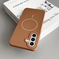 thumbnail image 1 of Magnetic Slim Fit for Samsung Galaxy A24 4G Case, Compatible with Mag-Safe, Lightweight Matte Anti-Scratch Hard Drop Protection Cover Phone Case for Samsung Galaxy A24 4G, Brown, 1 of 7