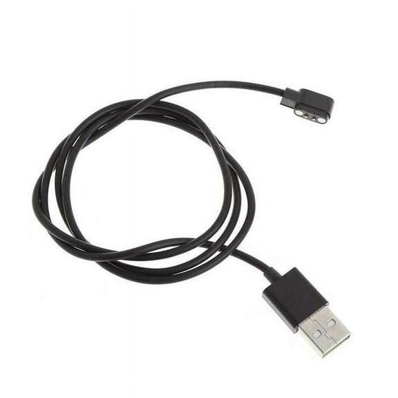 Magnetic Smart Watch Charger Kit,2 Pin Smartwatch Charger Cable,Magnetic PVC 2 Pin 2.84mm Watch Charger Cable,Smart Watch Charger Magnetic 2.84mm,USB Magnetic Charging Cable Cord for Smartwatch V7B7