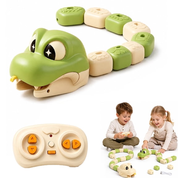 Magnetic Snake Game,Remote Control Snake Game,Led Light & Fun Music Sound Effects, Rechargeable Interactive Family Battle Toy, Indoor Home Party Entertainment Gift For Adults Teens Friends Play