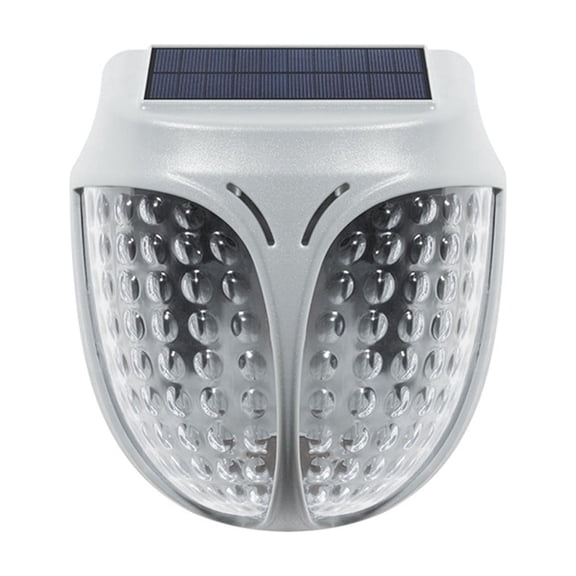 Magnetic Solar Garden Light Outdoor Solar Wall Lamp with Auto Dusk-to-Dawn Sensor, Weatherproof Magnetic Fixture for Yard, Patio, Balcony and Backyard Ambience