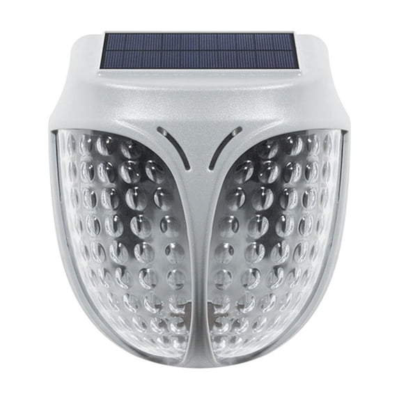 Magnetic Solar Outdoor Light, Auto On at Dusk, LED Garden Light with Smart Light Sensing, Weatherproof Magnetic Flower Bed Wall Light for Patios and Yards