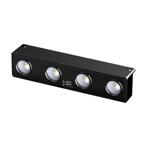 Magnetic Solar Step Light Outdoor Waterproof IP65, Warm White RV Step Light with 1200mAh Battery for Stairs Deck Rail