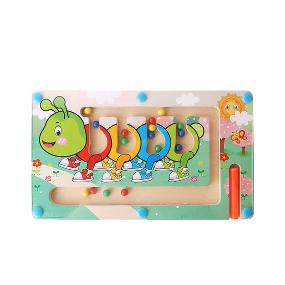 Magnetic Sorting Games M0ntessori Puzzle Toys Maze Board New C3
