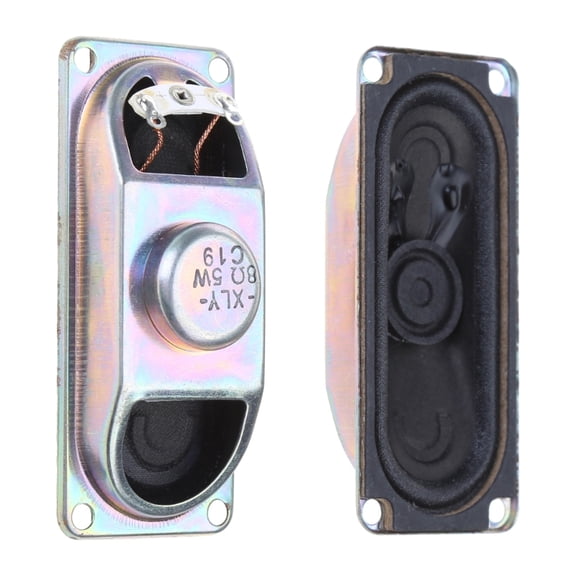 Magnetic Speaker 5W 8Ohm 30x70mm Horn Shape Replacement Loudspeaker Speaker Sound Amplifier Inner Magnetic Speaker