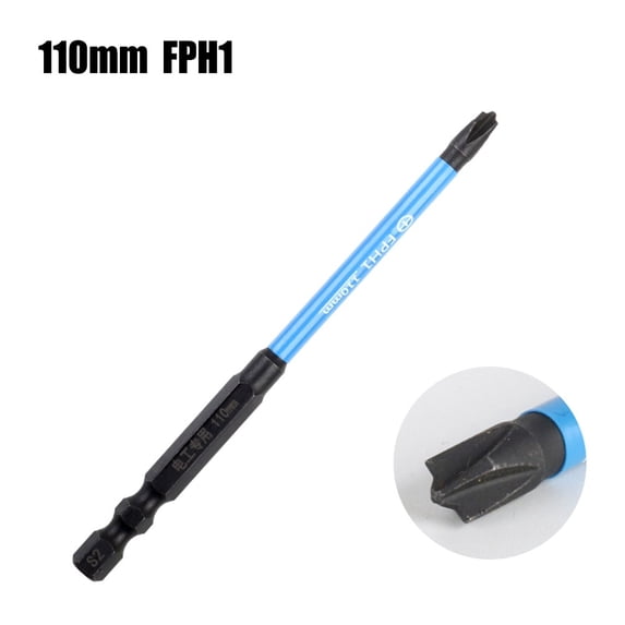 Cross Bit Screwdriver Magnetic Special Slotted Cross Screwdriver Bit For Electrician Ph1 Ph2 ...