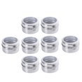 thumbnail image 1 of Magnetic Spice Jars with Stainless Steel Rack | 1/8-Piece Airtight Spice Containers Set | Small Shaker Holes & Removable Lids for Kitchen Pantry Organization, 1 of 1