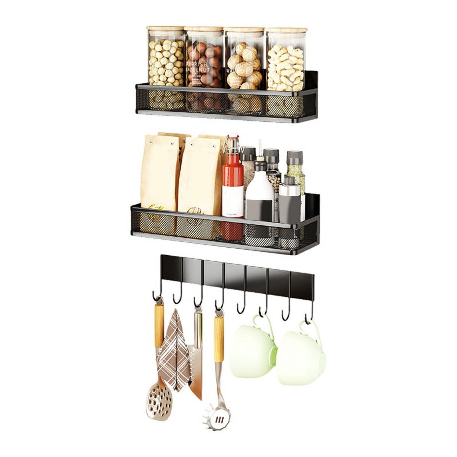 Spice Rack for Refrigerator, Refrigerator Organizer